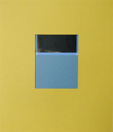 "Untitled 23": Yellow Mixed Media Painting by Rohit Bhanushali ...