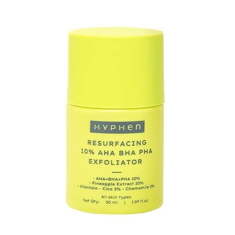 Buy Hyphen Resurfacing 10% AHA BHA PHA Exfoliator|Instant Exfoliation ...