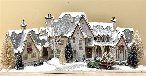 Holiday Time Christmas Village Houses at Mary Rogers blog