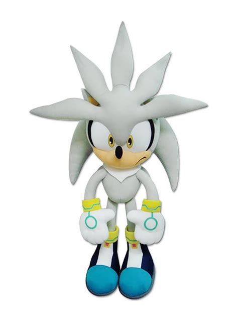 Buy Sonic The Hedgehog- Silver Plush 20H Online India | Ubuy