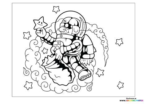 Space Coloring Pages 的图像结果