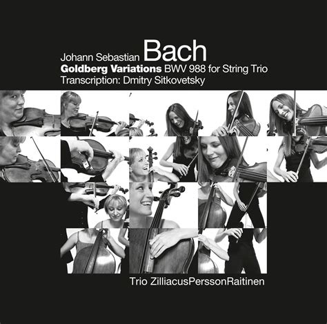 Goldberg Variations BWV 988 for String Trio: Trio ...