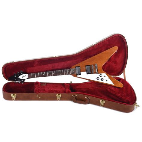 Gibson USA Flying V 2019 Antique Natural LEFTY - Chicago Music Exchange