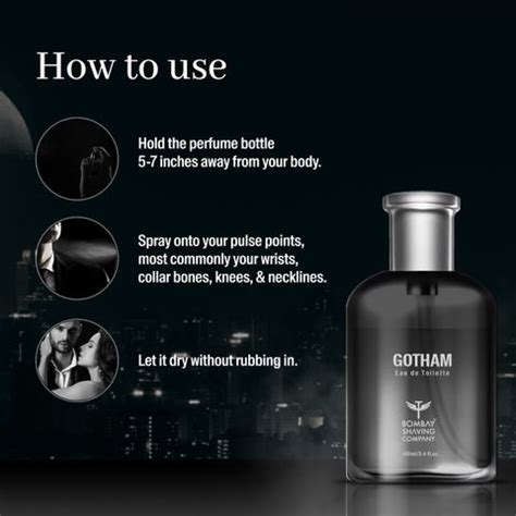 Buy BOMBAY SHAVING COMPANY Gotham Perfume For Men | Premium Long ...