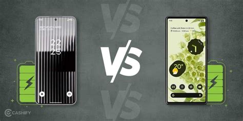 Nothing Phone 1 vs Google Pixel 6A: Who's The Winner? | Cashify Mobile ...