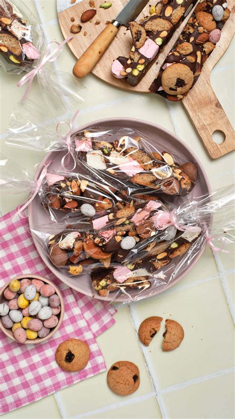 Easter Cookie Rocky Road - Aunty Kaths