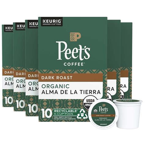 Peet's Coffee Organic Alma De La Tierra K-Cup Pod, 60-count - Walmart.com