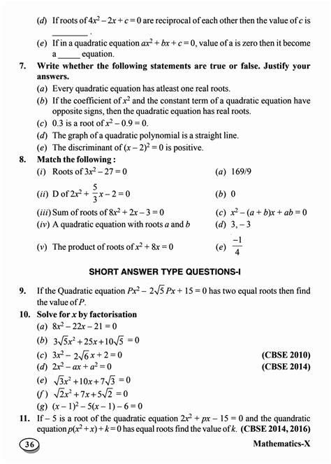 Image result for Class 10 Maths Chapter 4 Important Questions