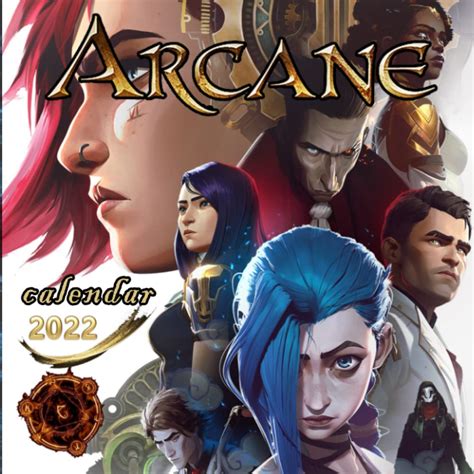 Buy Arcane 2022: 2022 Arcane league of legends with Notes Section ...