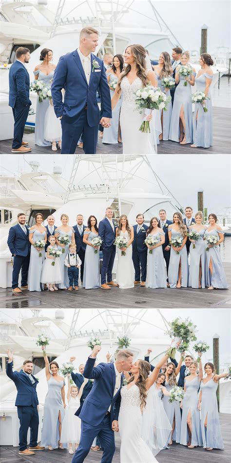 Crystal Point Yacht Club Wedding | New Jersey Wedding + Family Photographer