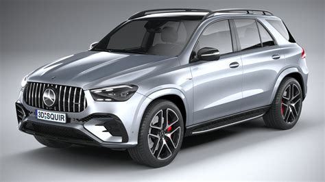 Mercedes-Benz GLE 53 AMG 2024 3D Model by SQUIR