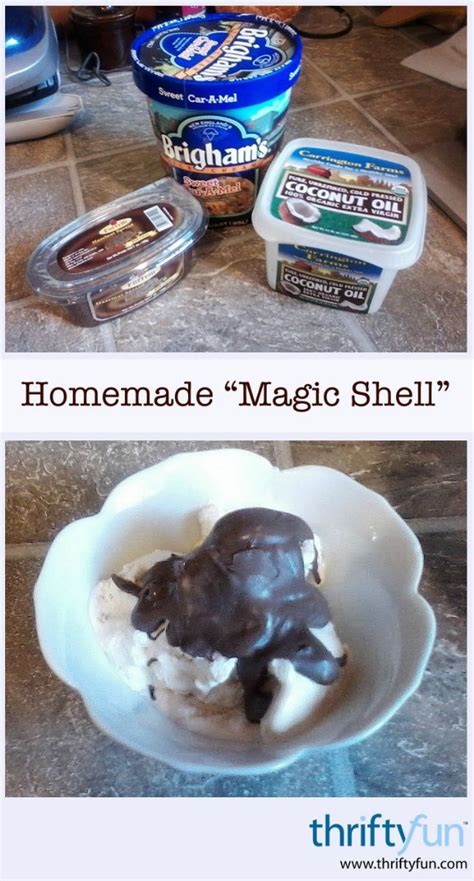 Image result for Homemade Magic Shell