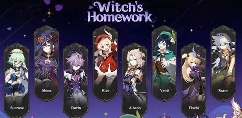 List of all Hexerei Passives in Genshin Impact