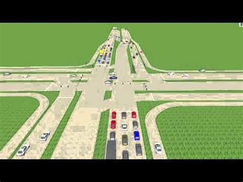 Image result for Continuous Flow Intersection