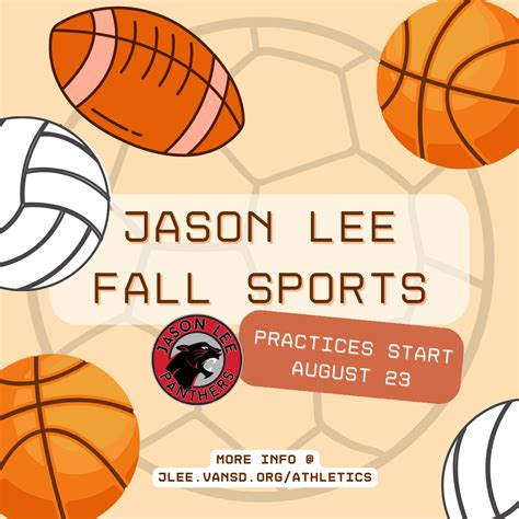 First Day of Jason Lee Fall Sports - Jason Lee Middle School