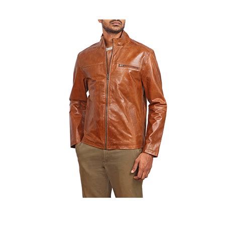Buy Hidesign Tan Jackets