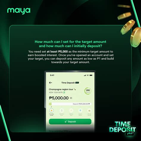 Time Deposit Plus - Maya Digital Bank