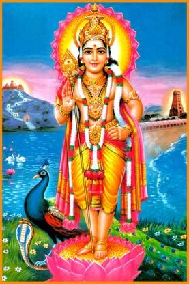 Lord_Murugan_Kartikey Paper Wall Poster Without Frame Paper Print ...