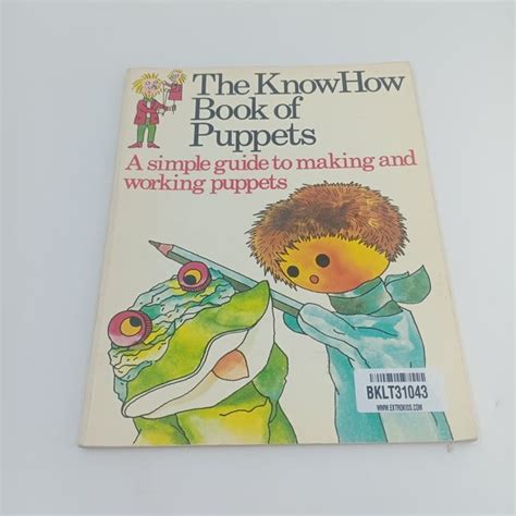 the know how book of puppets - BKLT31043 – Extrokids