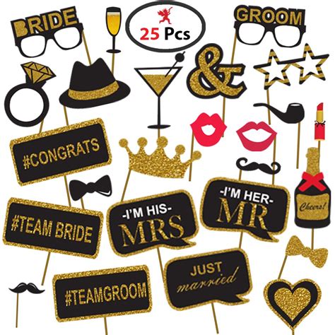 Party Propz Bride To Be Props For Bachelorette Party - 25 Pcs ...