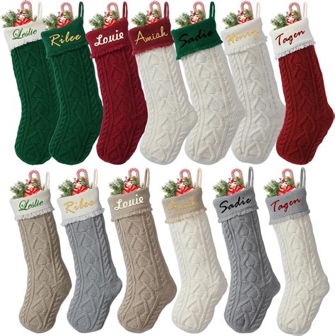 Christmas Stockings Personalized 18” Large Custom Christmas Stockings ...