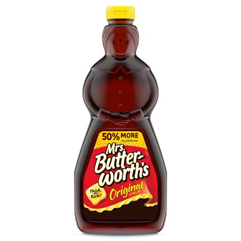 Mrs. Butterworth's Original Thick and Rich Pancake Syrup, 36 oz ...