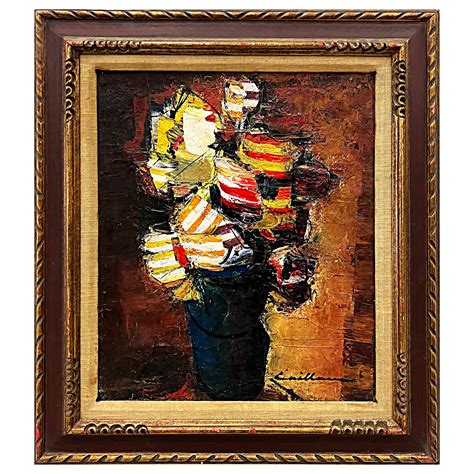 Nude woman oil painting post Fauvisme , France 1950s For Sale at 1stDibs