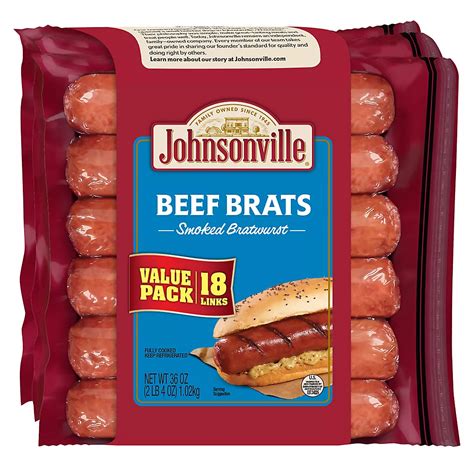 Johnsonville Brat Nutrition - Home Alqu