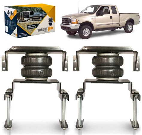TORQUE Air Spring Bag Suspension Kit for 1999-2004 Ford F250 F350 and ...