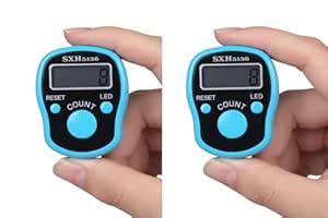 Buy Dev Samagri Mini Hand Tally Counter-Finger Ring Digital Electronic ...