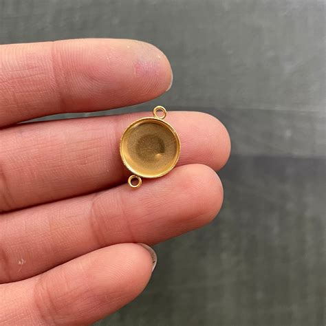 10mm | 20mm Stainless Steel Connector or Bracelet Base | ClartStudios