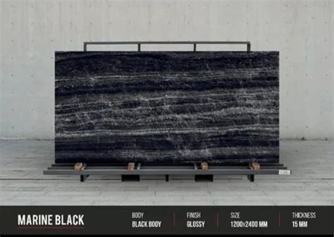 Aquariums Fishes - Marine Black floor tile Wholesale Trader from Kishangarh