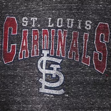 Men's Concepts Sport Charcoal St. Louis Cardinals Pitch Shorts