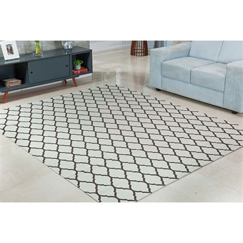 Tapete Jacquard Grande 2,00 x 2,40 Para Quarto ou Sala Antiderrapante ...