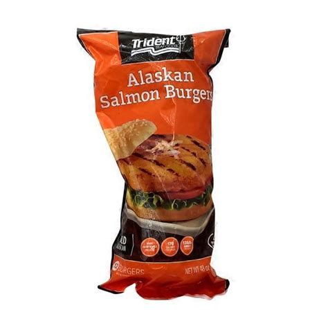 Trident Seafoods Alaskan Salmon Burgers (12 ct) Delivery or Pickup Near ...