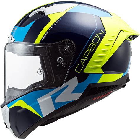 FF805 THUNDER C RACING1 GL.BLUE H-V YELLOW-06 – ls2helmetsindia