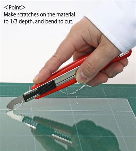 Tanjashop.com - Couteau Coupe Acrylique, cutteur de plastique et papier ...