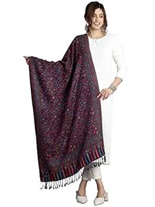 Buy Ravaiyaa - Attitude is everything Kashmiri Pure Wool Stole, Soft ...