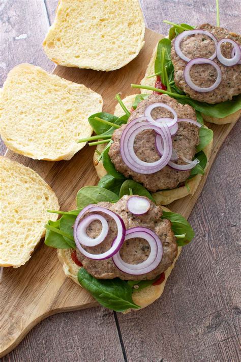 Easy Baked Turkey Burgers (So Delicious!) - Hint of Healthy