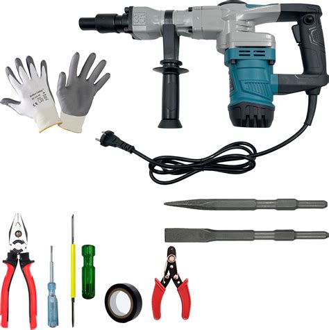 Hillgrove HGCM1060M1 18MM Demolition Chisel+Hammer Concrete Breaker ...