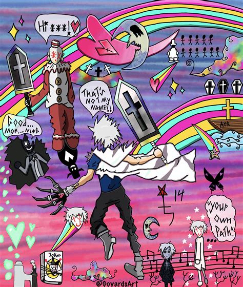 [Art] “The Walkers” based on D Gray Man featuring Allen Walker, Mana ...