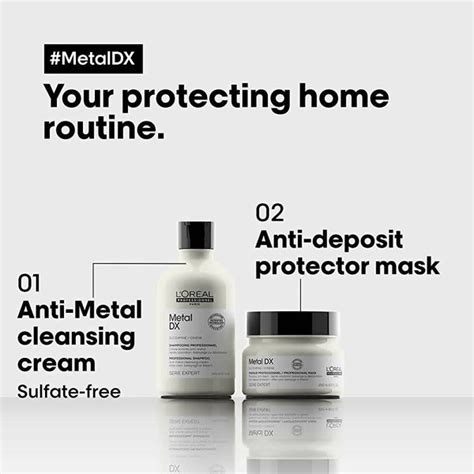 Buy L'Oreal Paris Metal Dx Shampoo&Hair Mask Combo-Serie Expert Online