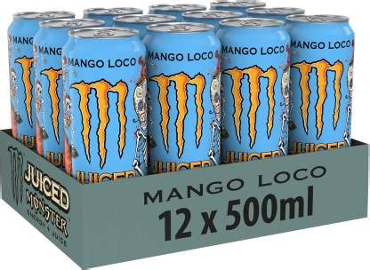 Monster Energy + Juiced Mango Loco (Imported) Energy Drink Price in ...