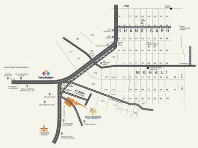Mittal Paradise in Kharar, Mohali: Price, Brochure, Floor Plan, Reviews