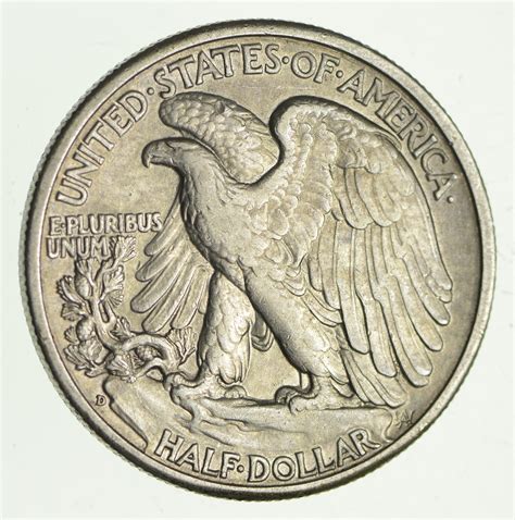 1943-D Walking Liberty Half Dollar - Circulated | Property Room