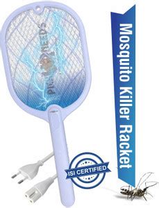 MrRight By Pick Ur Needs Mosquito Racket With Torch + Wire (PUN-16w ...
