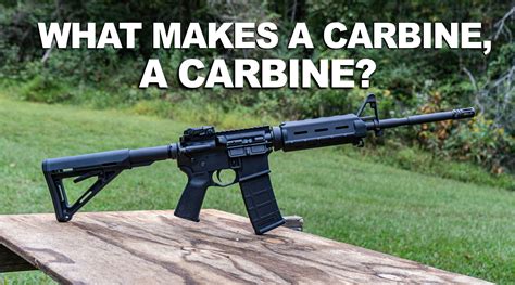 Carbine Vs Assault Rifle