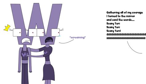 Alphabet Lore Scary Teri by gamerdiana on DeviantArt