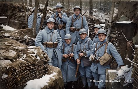 soldiers in uniforms posing for a group photo in a snowy area ...