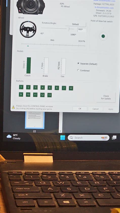 Image result for Thrustmaster Firmware Update